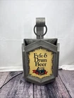 Vintage Fyfe & Drum Beer Light up Old Style Sign Lantern Mid Late 20th Century
