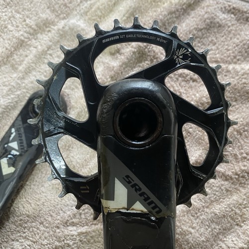 Sram Eagle Carbon Crankset MTB carbon Sram Eagle Crankset 32T 175mm - Picture 3 of 15