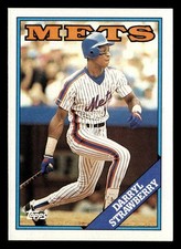 Darryl Strawberry 1988 Topps #710 New York Mets Baseball *101