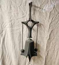 Vintage MCM Paolo Soleri Cosanti Arcosanti Wind Chime Bell With Two Balls No Fin