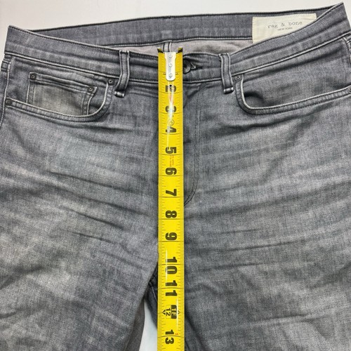 Rag & Bone Jeans Mens Size 34 X 32 Fit 2 Slim Dark Wash Denim Pants - Picture 8 of 23