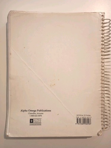 Horizons Mathematics 5 Teacher Handbook Homeschool Math Curriculum Fifth Grade  - Imagen 2 de 3