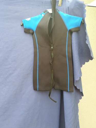 Splash Age 2-3 Yrs Kids Wet Suit Wavewear Shorts Wetsuit Water Skiwear Swimsuit - Picture 8 of 10