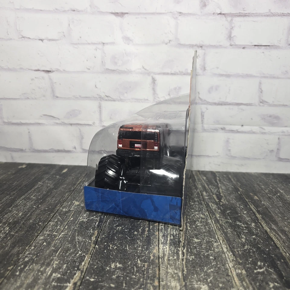 READ Maisto Marvel Universe Hero Trucks Juggernaut 2003 Hummer H2 Suv - Image 4 of 4