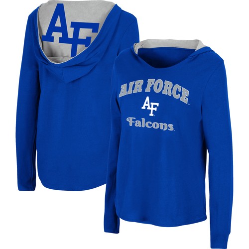 Damen Colosseum Royal Air Force Falcons Catalina Hoodie Langarm T-Shirt
