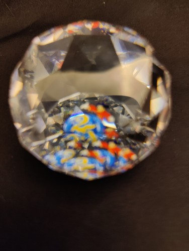 Swarovski Crystal Walt DISNEY WORLD Paperweight 25 Year Anniversary PERFECT Mick - Picture 23 of 24