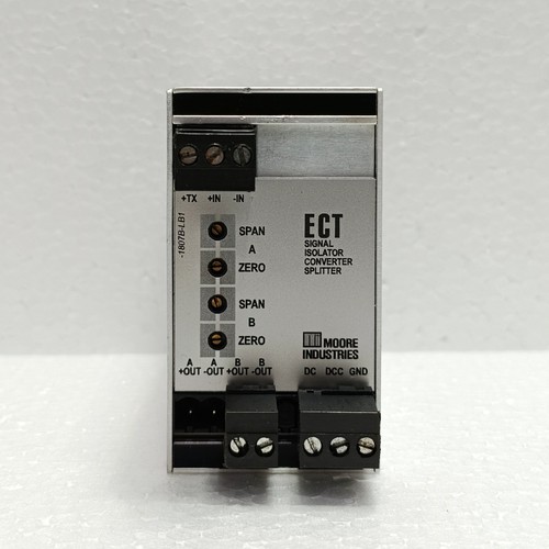 Moore Industries ECT/4-20MA/2X4-20MA/24DC Signal Isolator Converter - Picture 1 of 7