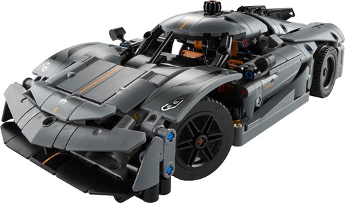 LEGO Technic Koenigsegg Jesko Absolut Hypercar (Gray) 42173 - Picture 4 of 9