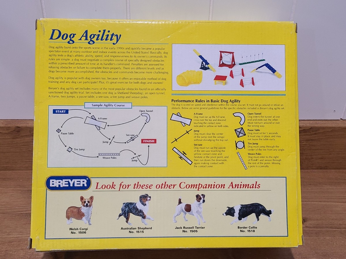 Breyer Dog Agility Play Set | eBay
