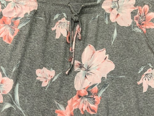 Conjunto de Pijama Joyspun Manga Corta Tejido Rayón Suave Talla L-XL Gris Mujer - Imagen 7 de 8