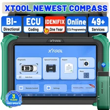 XTOOL COMPASS SMART ECU Programming/Coding Car OBD2 Diagnostic One Year IDENIFIX