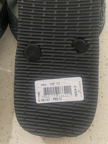 Havaianas Black 39/40 - Picture 4 of 4
