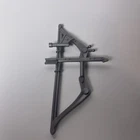 MOTU He-Man Ninjor Silver Long Bow only Weapon Part Accessory Original VTG 1987