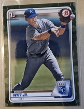 (RC) BOBBY WITT JR GREEN CAMO 1st Bowman 2020 Bowman #BP25 KC Royals 🔥 