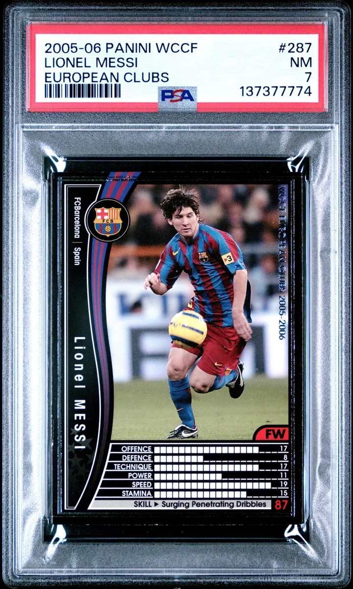 2005-06 Panini WCCF European Clubs Soccer Trading Cards for sale