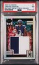 Jordan Addison Rookie PSA 7 2023-2024 Panini Illusions Black Patch /50 Vikings