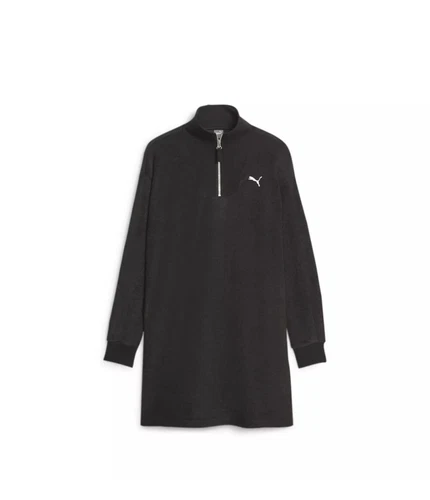 Maglione donna mezza zip invernale Puma Her nuovo con etichette nero piccolo prezzo al pubblico $60. 091