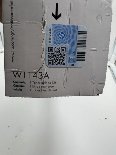 NEU HP OEM 143A schwarz Original Neverstop Toner Nachladen Kit 2500 Seiten W1143A - Bild 2 von 4