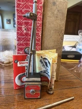 Starrett 657 Magnetic Base Indicator Holder Precision Machinist Tool Gauge Stand