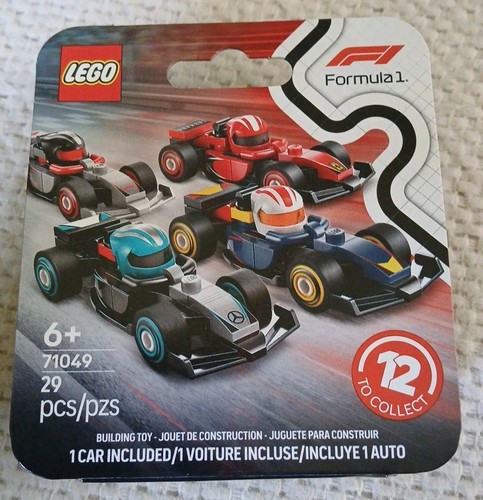 1 Lego Minifigures F1 Formula 1 Race Car 71049 Minifigure Mystery RANDOM Pick - Picture 6 of 6