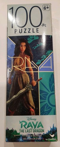 Disney Raya And The Last Dragon 100 Pc Jigsaw Puzzle Used Complete