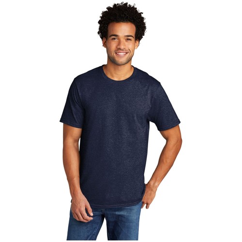 Port & Company ® Tri-Blend Tee. PC330 - Team Navy Heather - Port & Company PC330 - Picture 1 of 6