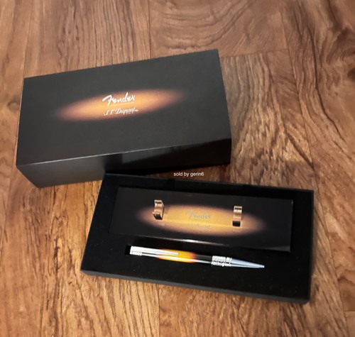 S.T. Dupont Limited Edition Fender Kugelschreiber & Ständer, D Line, 265100, Neu in OVP - Bild 3 von 5