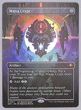 Mana Crypt - Borderless - 17 - Special Guests (SPG) (LCI) MTG LP