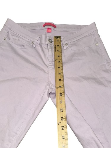 Lilly Pulitzer Womens Size 12 South Ocean Skinny Jeans Sweet Violet 32x28 - Picture 5 of 9