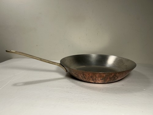 Vintage PAUL REVERE WARE Signature Series 1801 USA Copper 10.5" Skillet Fry Pan - Picture 1 of 13