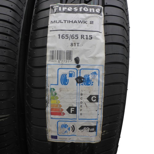 4 x FIRESTONE 165/65 R15 81T Multihawk 2 Sommerreifen 2014, 2015 VOLL - Bild 3 von 8