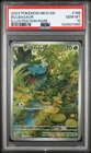 2023 POKEMON MEW EN-151 ILLUSTRATION RARE #166 BULBASAUR PSA 10