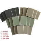 10pcs Foam Sanding Block Wet Dry Bodywork Fine Coarse Grit Sandpaper Sponge Pads