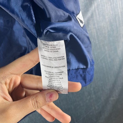 Eddie Bauer Kid's Jacket Size L (14/16) Blue Hooded Windbreaker Lightweight Coat - Picture 11 of 12