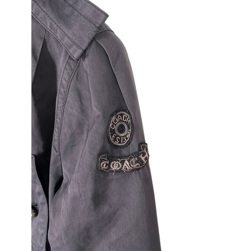 Coach Est. 1941 Full Zip Utility Hoodie Black Jacket Front Pockets Womens Medium - Picture 8 of 16