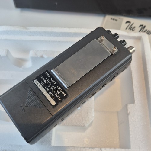 AOR AR-2700 Wide Range Portable Monitor Receiver Ham Radio Scanner Boxed Working - Picture 12 of 23