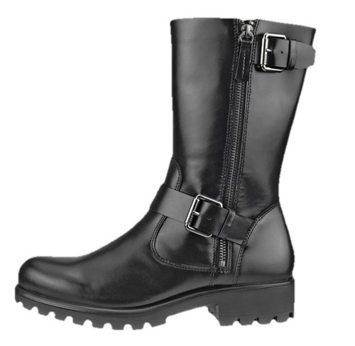 ECCO Women's Modtray Moto Boot Mid Calf 38, US 7 -7.5 New $249 - Picture 5 of 17
