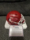 Patrick Mahomes Autographed Kansas City Chiefs Speed Mini Helmet Fanatics COA
