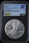 2023 American Silver Eagle $1- NGC Black Sample Slab ANA Roundtable- Slab Daddy