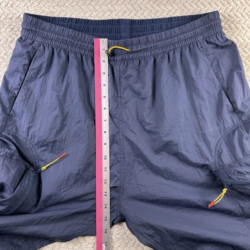 Outdoor Voices Nylon Cargo Windbreaker Hose Damen Gr. XL (34x29) dunkelblau - Bild 8 von 14