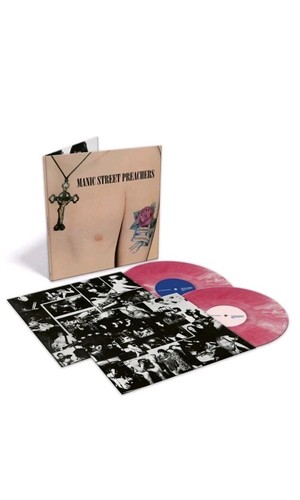 MANIC STREET PREACHERS GENERATION TERRORISTS HMV 1921 EDITION 2 PINK ROSE VINYL - Picture 7 of 8