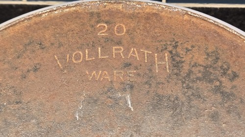 Bollitore Massiccio Vollrath 20 Quart Maslin Ghisa Pastello Smalto Blu Cielo Vintage - Foto 18 di 21