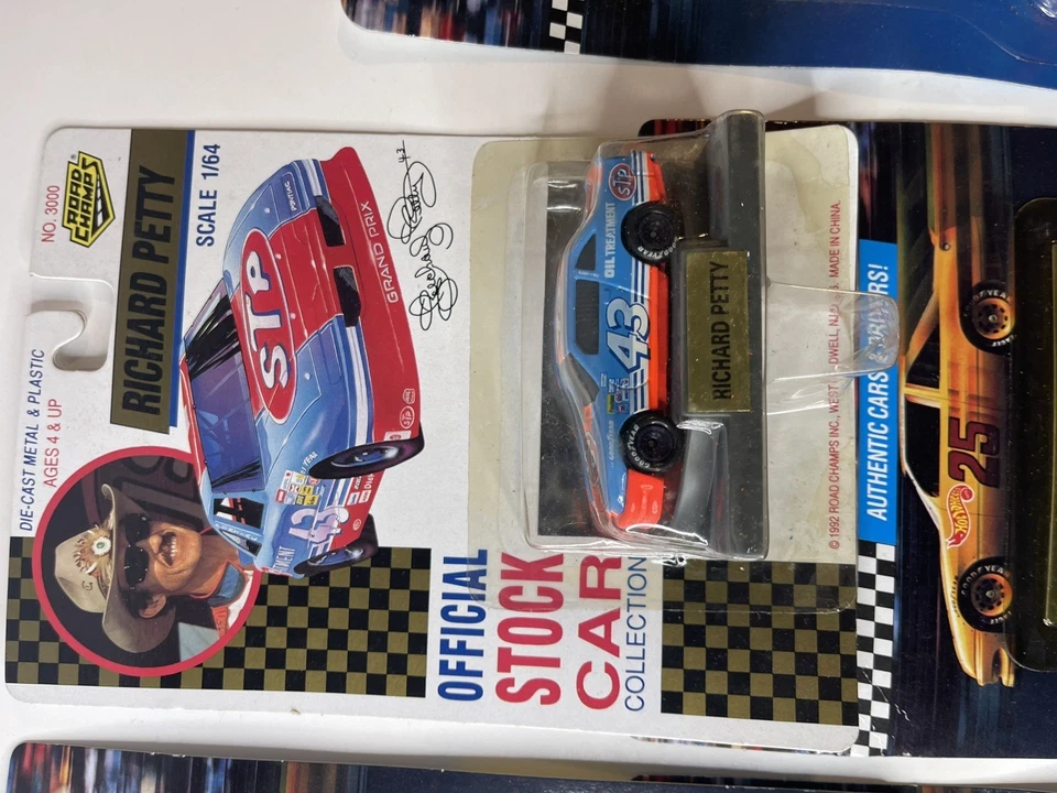 LOTE de 5 Nascar vintage Hot Wheels 1992 serie Pro Circuit Richard Petty #43 Foto 4 de 4