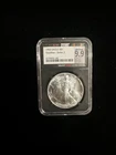 1992 1 oz Silver American Eagle MS69 MS9.9