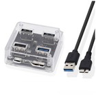 4-Port USB 3.0 2.0 Hub Splitter 5Gbps USB A Slot Dockingstation Mehrere USB3959