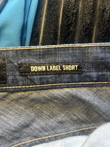 Echo Unltd Jean Shorts Jorts Mens 38” Baggy Fit Big Skate Grunge Jorts - Picture 11 of 12