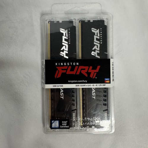 Kingston Fury 2x16 GB DDR5 5200 MT/s CL40 RAM