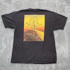 In N Out Burger Shirt Mens Extra Large Black 70th Anniversary Graphic Logo Print