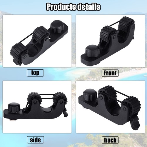 Kayak Paddle Holder Track Mount Accessories Fishing Standard Paddle Holder Ka... - Picture 4 of 7