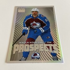 NHL Card-Nikolai Kovalenko-SkyBox Prospects-Metal Universe 2024-25-Colorado